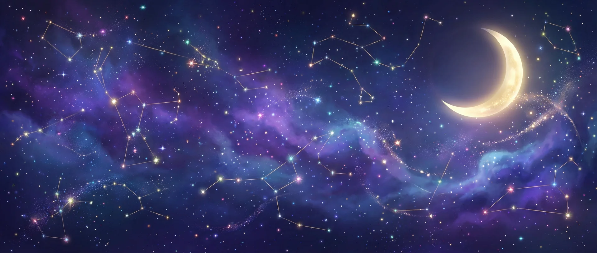 星空背景 - 7小时剪辑中3小时14分的电影 | 每日星座运势与塔罗占卜